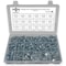 Boltsandnuts.Com Inch Phillips Pan Head Machine Screws, Hex Nuts, Flat & Lock Washers - 1921 PCS Assortment Kit #204 - alternate 1